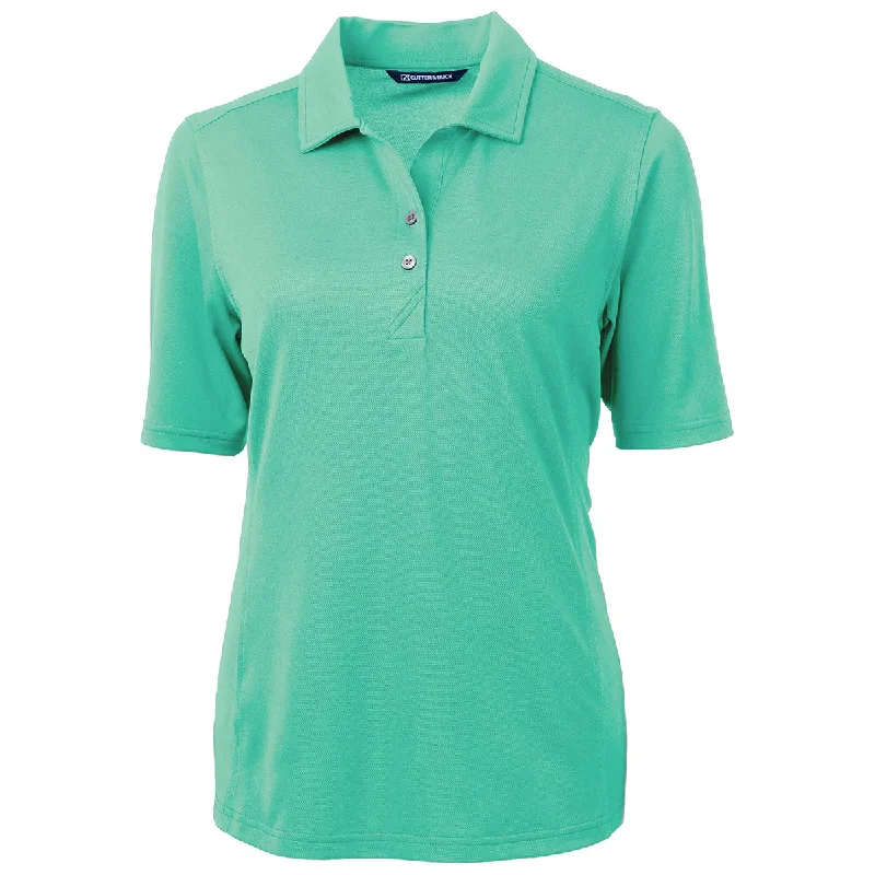 Online Shopping Boutiques Cutter & Buck Women's Fresh Mint Virtue Eco Pique Recycled Polo