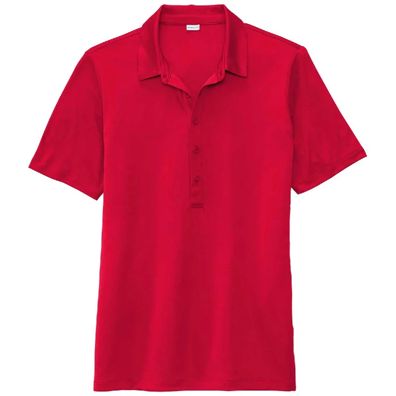 Women's Clothes Sport-Tek Women's True Red Posi-UV Pro Polo