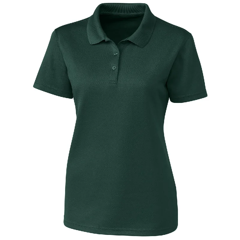 Women's Holiday Attire Clique Women's Evergreen Spin Eco Performance Pique Polo