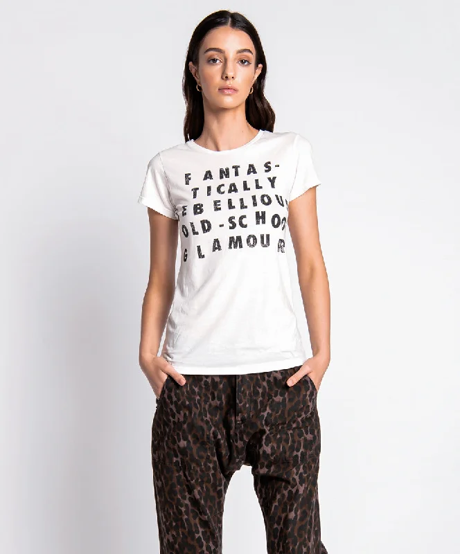 Best Clearance Sales Right Now REBEL GLAM FITTED TEE