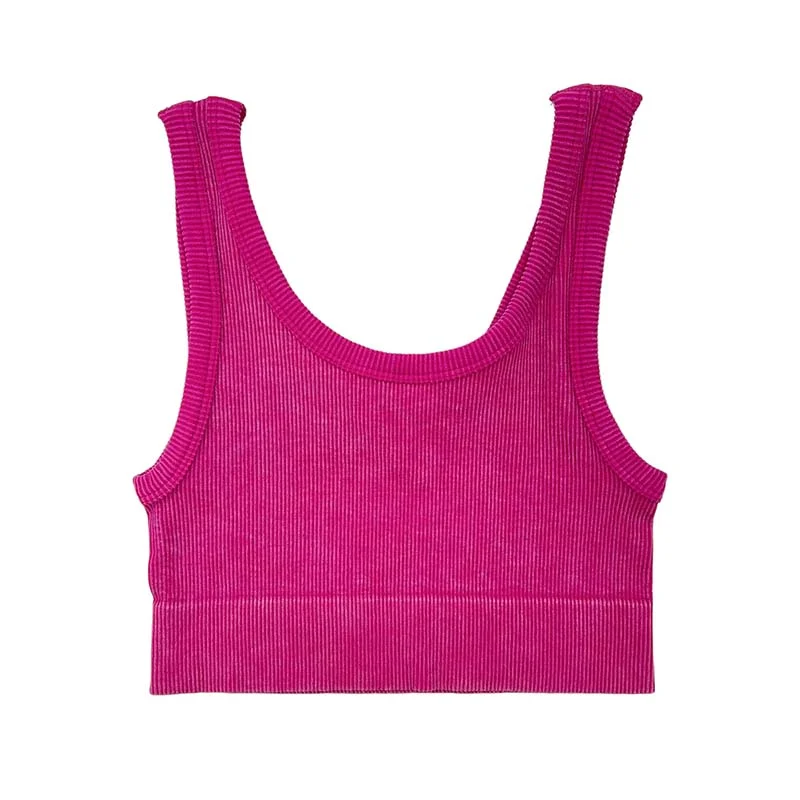 Women's Clothing for Every Season and Trend Reversible Regular Cropped Tank