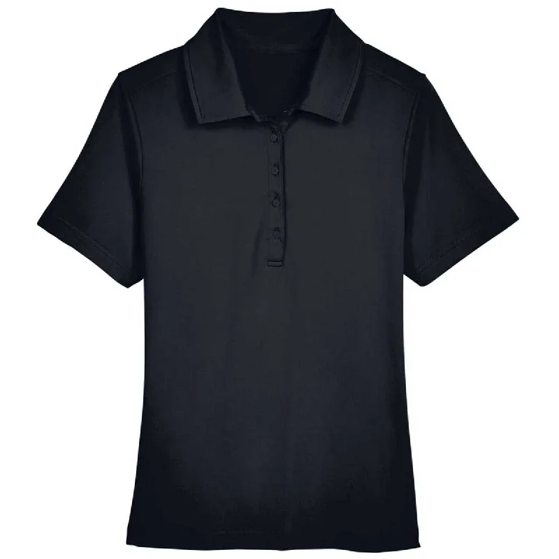 High End Women's Wear Devon & Jones Women's Black CrownLux Performance Range Flex Polo