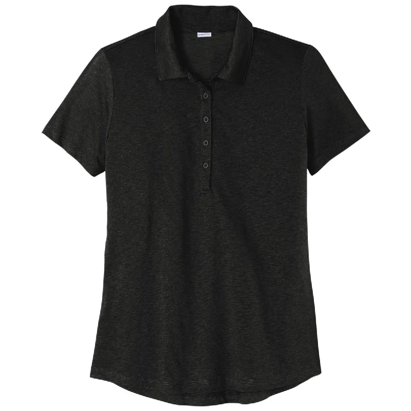 Women's Elegant Evening Attire Sport-Tek Women's Black PosiCharge Strive Polo