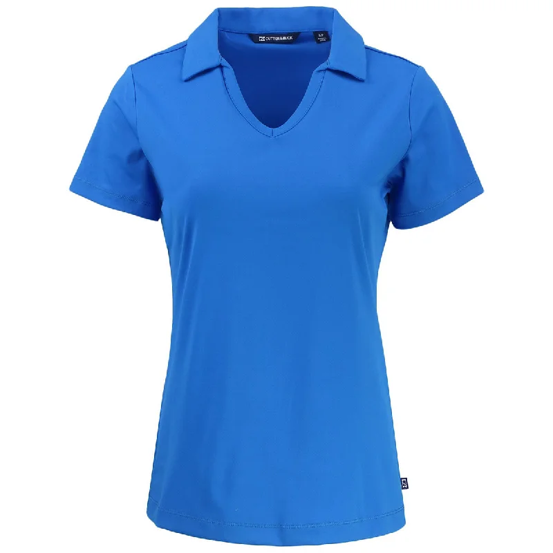 Stylish Everyday Clothing Cutter & Buck Women's Digital Daybreak Eco Recycled V-neck Polo