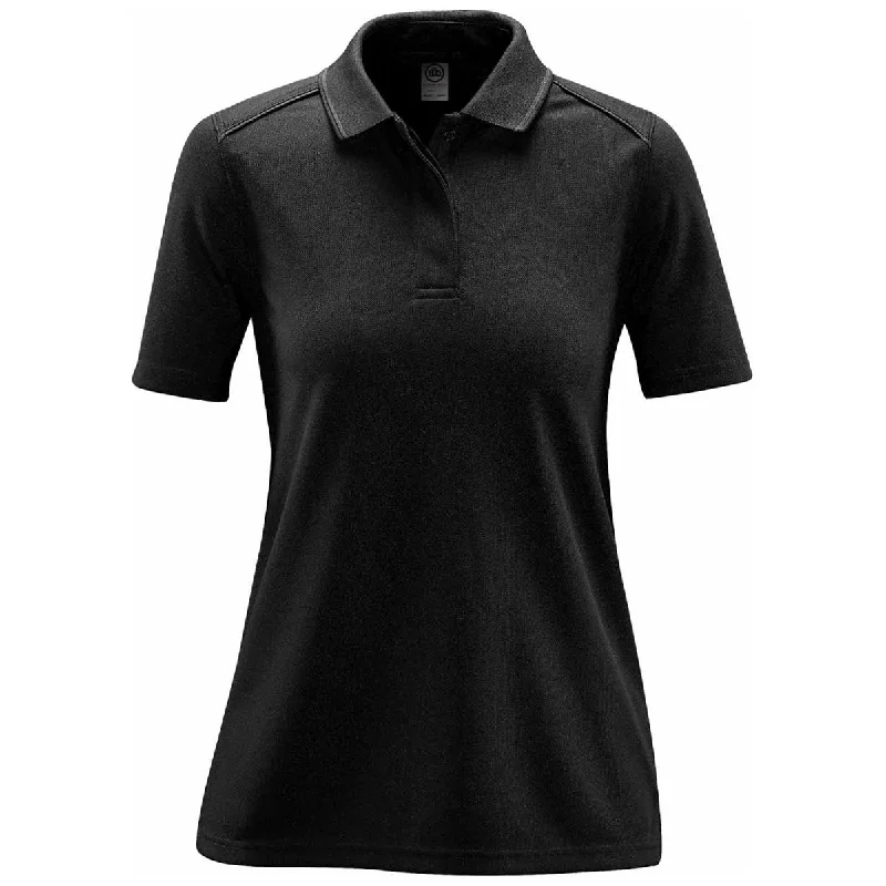 Season Sale Stormtech Women's Black/Dolphin Endurance HD Polo