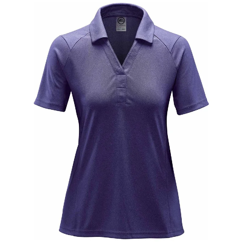 Fashion Forward Stormtech Women's Violet Mistral Heathered Polo