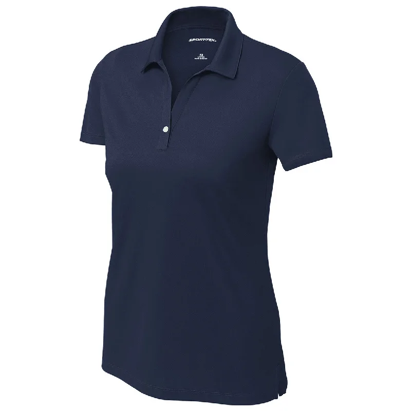 Women's Fashion Essentials Sport-Tek Women's True Navy UV Micropique Polo