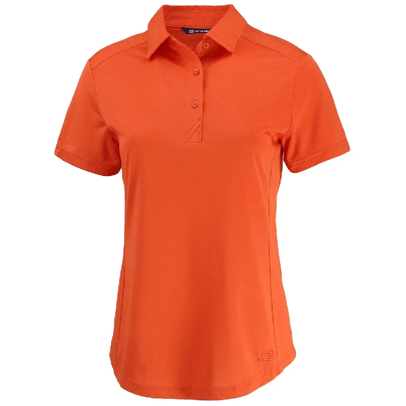 Fashionable Tops for Women Cutter & Buck Women's College Orange Prospect Polo