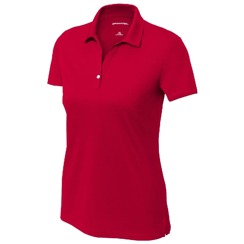 Comfortable Women's Outfits Sport-Tek Women's Deep Red UV Micropique Polo