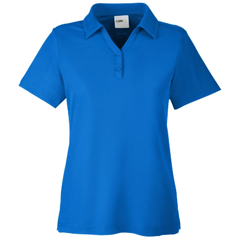 Women's Travel Garments Core 365 Women's True Royal Fusion ChromaSoft Pique Polo