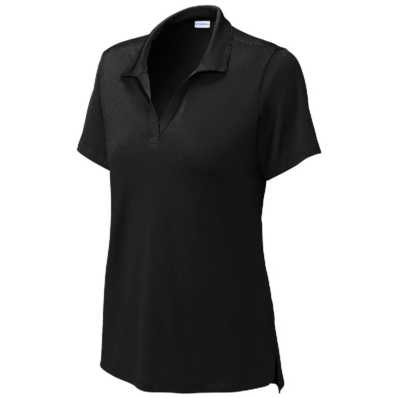 Women's Resort Apparel Sport-Tek Women's Black Sideline Polo