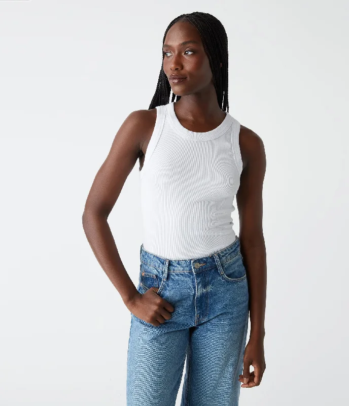 Clothes Sales Gina Ribbed Crop Tank