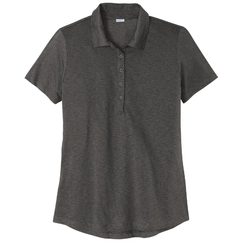 Women's Outerwear Garments Sport-Tek Women's Graphite PosiCharge Strive Polo