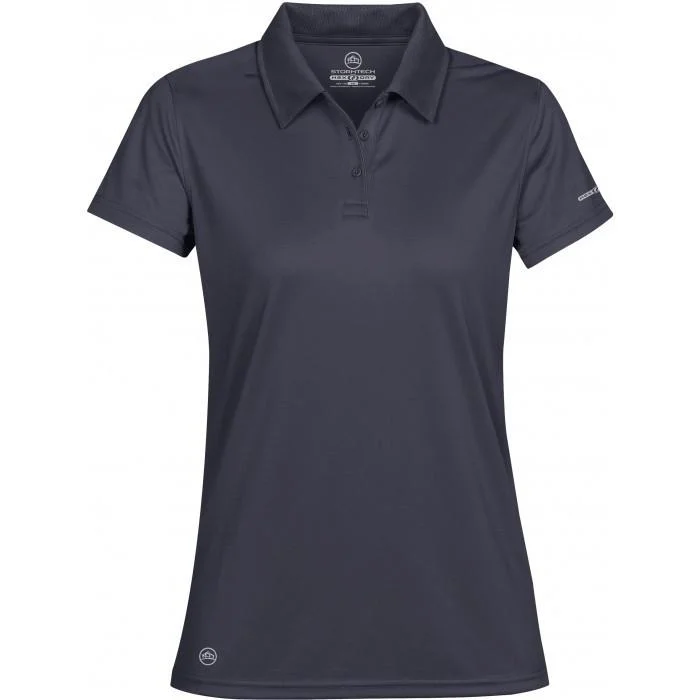 Chic Casual Wardrobe Essentials Stormtech Women's Navy Phoenix H2X-Dry Polo