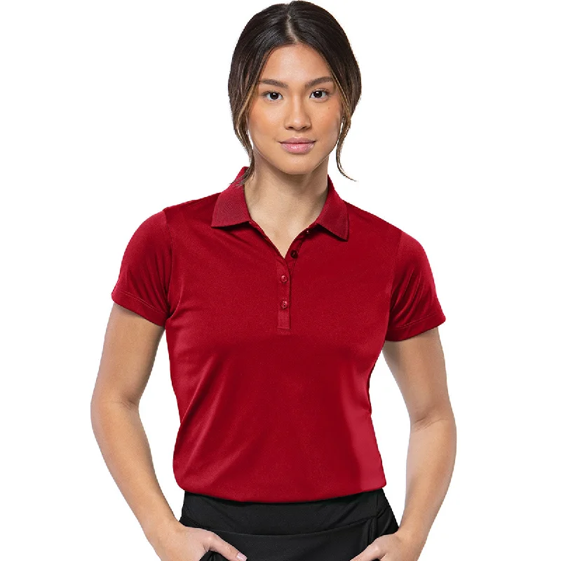 Women's Versatile Apparel Antigua Women's Crimson Flex Polo