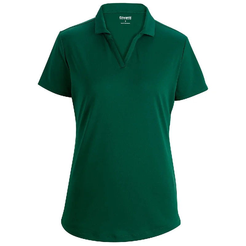 Comfortable Loungewear for Women Edwards Women's Fern Green Ultimate Lightweight Snag-Proof Polo