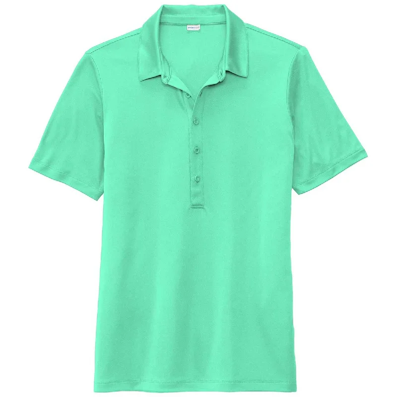 Women's Trendy Clothes Sport-Tek Women's Bright Seafoam Posi-UV Pro Polo