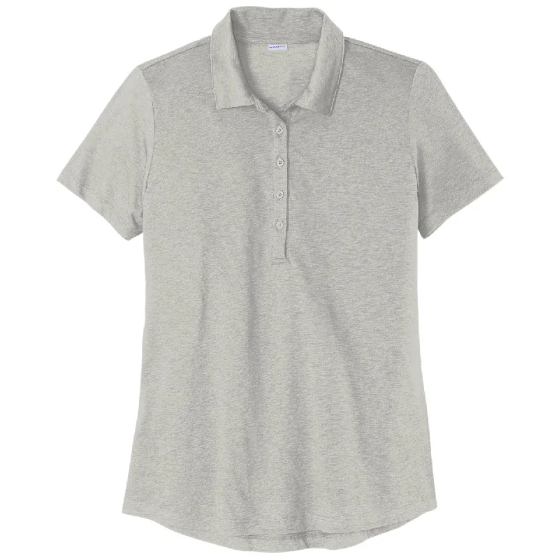 Women's Classic Attire Sport-Tek Women's Silver PosiCharge Strive Polo