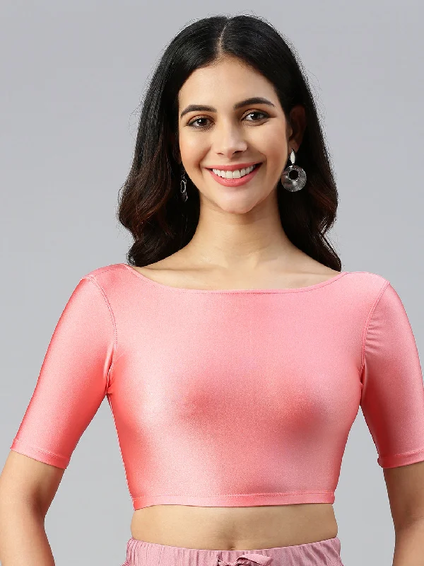 Women's Clothing Outfit Set Blouse Regular Sleeve-Peach