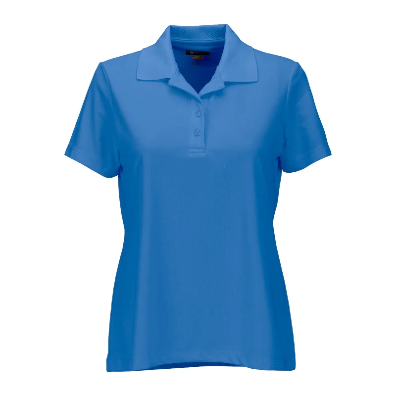 Casual Fashion Greg Norman Women's Azure Play Dry Performance Mesh Polo