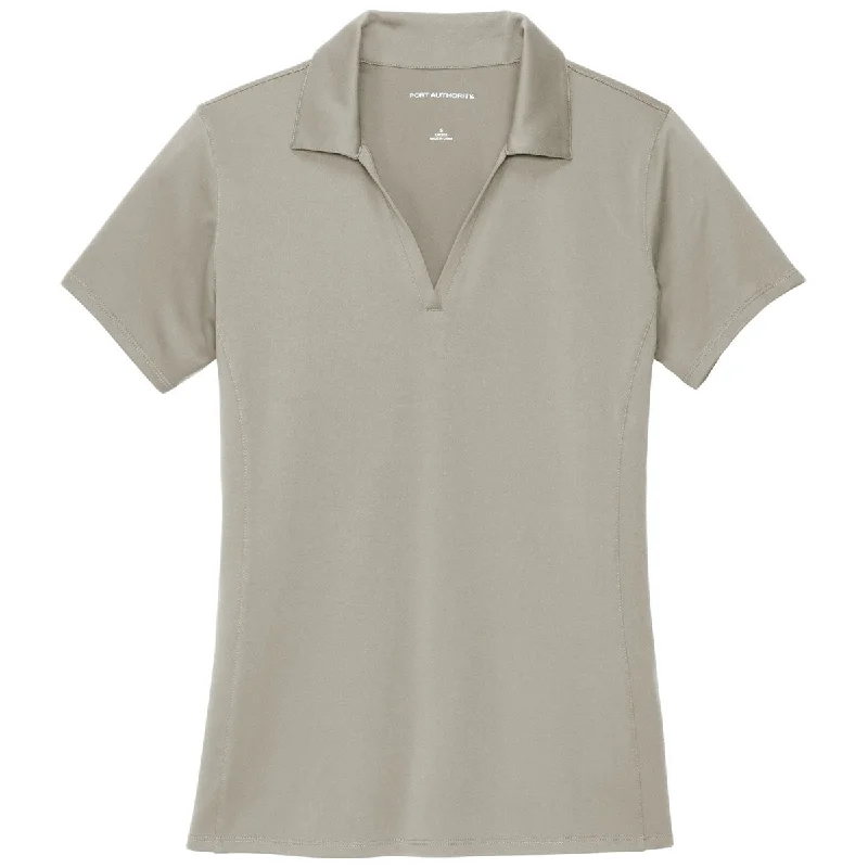 Women's Transitional Apparel Port Authority Women's Silver Performance Staff Polo