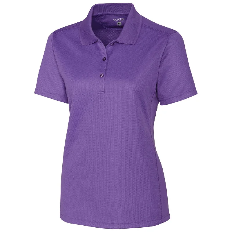 Charming Women's Holiday Apparel Clique Women's Valor Short Sleeve Ice Pique Polo