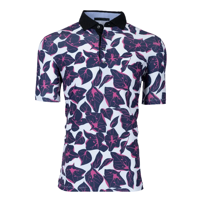 Luxe Women's Fashion Bermuda Floral Polo