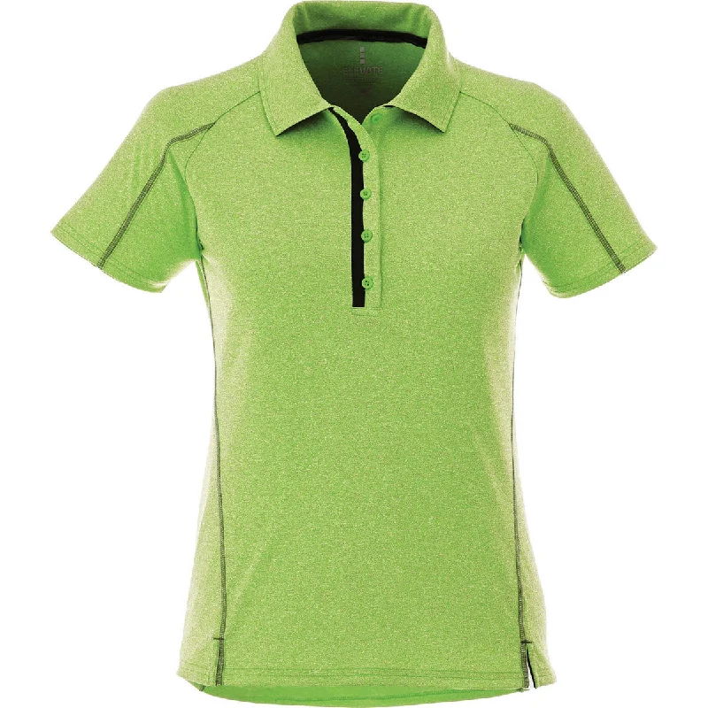 Bundle Offer Elevate Women's Apple Heather Macta Short Sleeve Polo