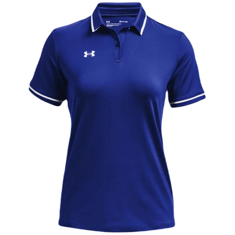 Women's Evening Wear Under Armour Women's Royal/White Team Tipped Polo