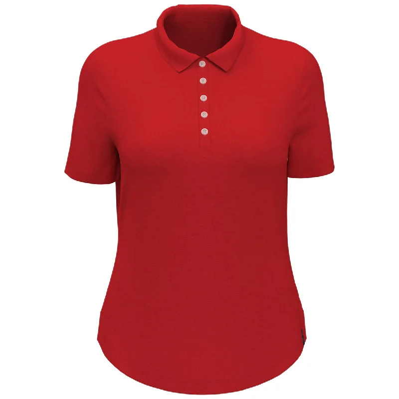 Women's Clothing Outfit Set Perry Ellis Women's Salsa Red Classic Polo