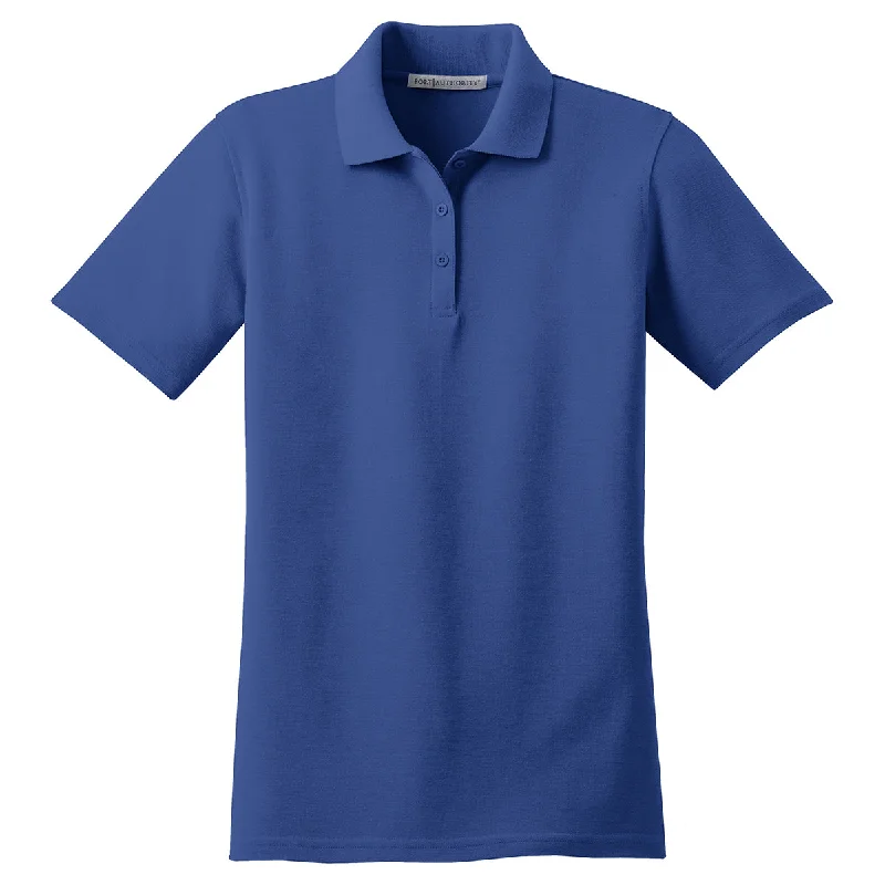 Clothes For Woman Port Authority Women's Royal Stain-Resistant Polo