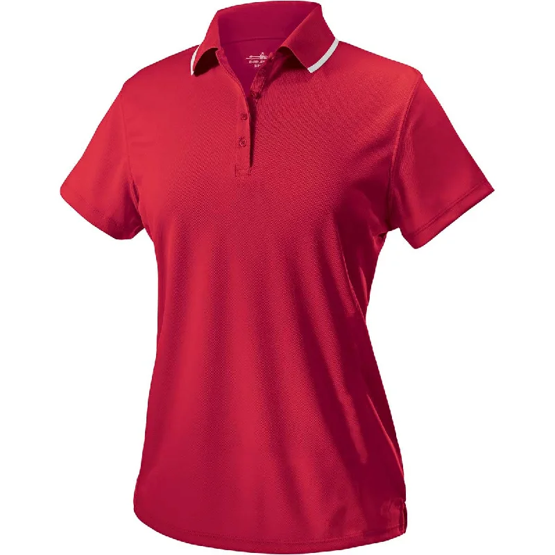 Charming Women's Outfit For Special Occasions Charles River Women's Red Classic Wicking Polo