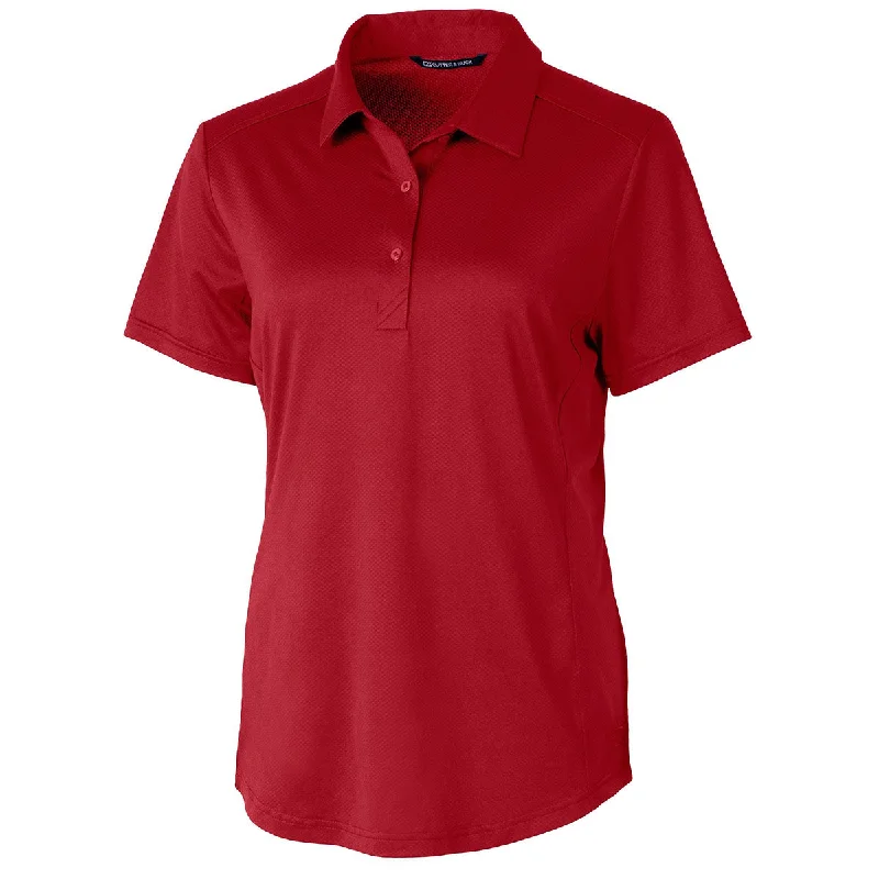 Elegant Women's Attire Cutter & Buck Women's Cardinal Red Prospect Polo