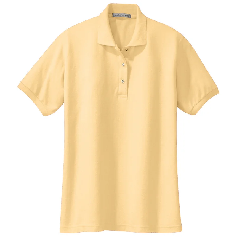 Women's Elegant Outfit Port Authority Women's Banana Silk Touch Polo