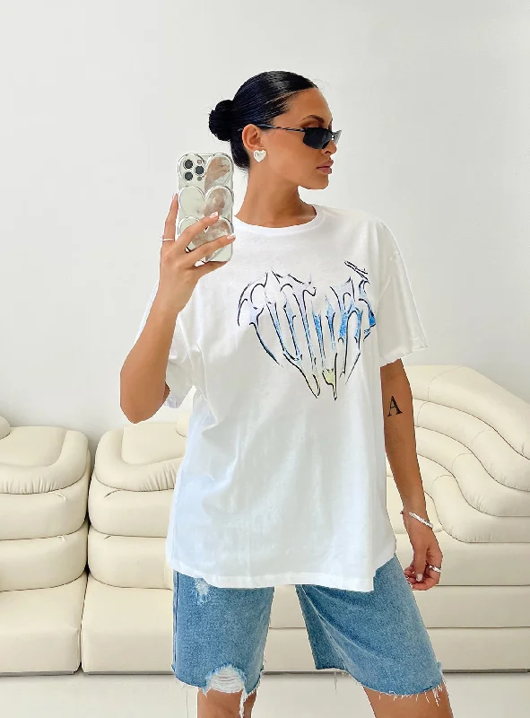 Women's Fashion Essentials Future Oversize Tee White