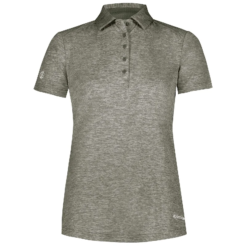 Timeless Women's Outfit Holloway Women's Olive Heather Electrify Coolcore Polo