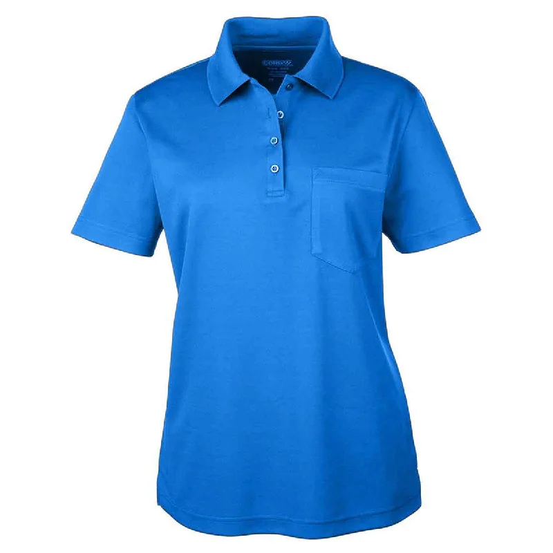 Plus Size Women's Fashion Core 365 Women's True Royal Origin Performance Pique Polo with Pocket