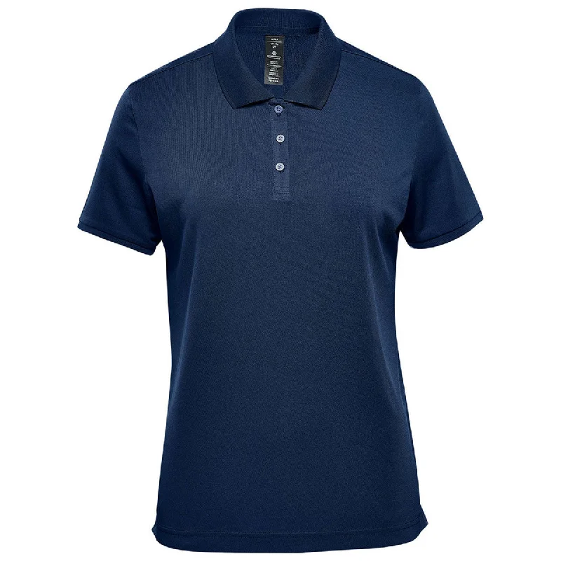 Women's Comfortable Lounge Attire Stormtech Women's Navy Sirocco Sports Polo