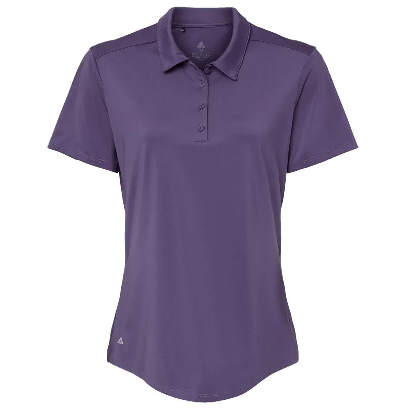 Elegant Women's Clothing Online Adidas Women's Tech Purple Ultimate Solid Polo