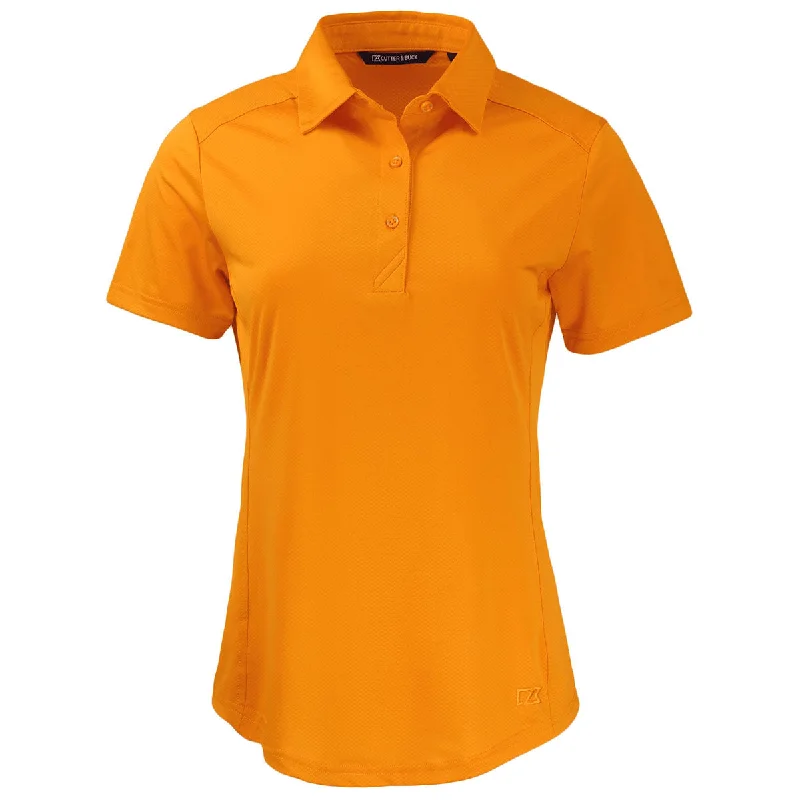 Sophisticated Women's Fashion Cutter & Buck Women's Orange Burst Prospect Polo