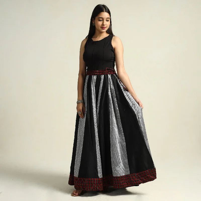 Women's Everyday Garments Multicolor - Khun Patchwork 24 Kali Cotton Long Skirt 12