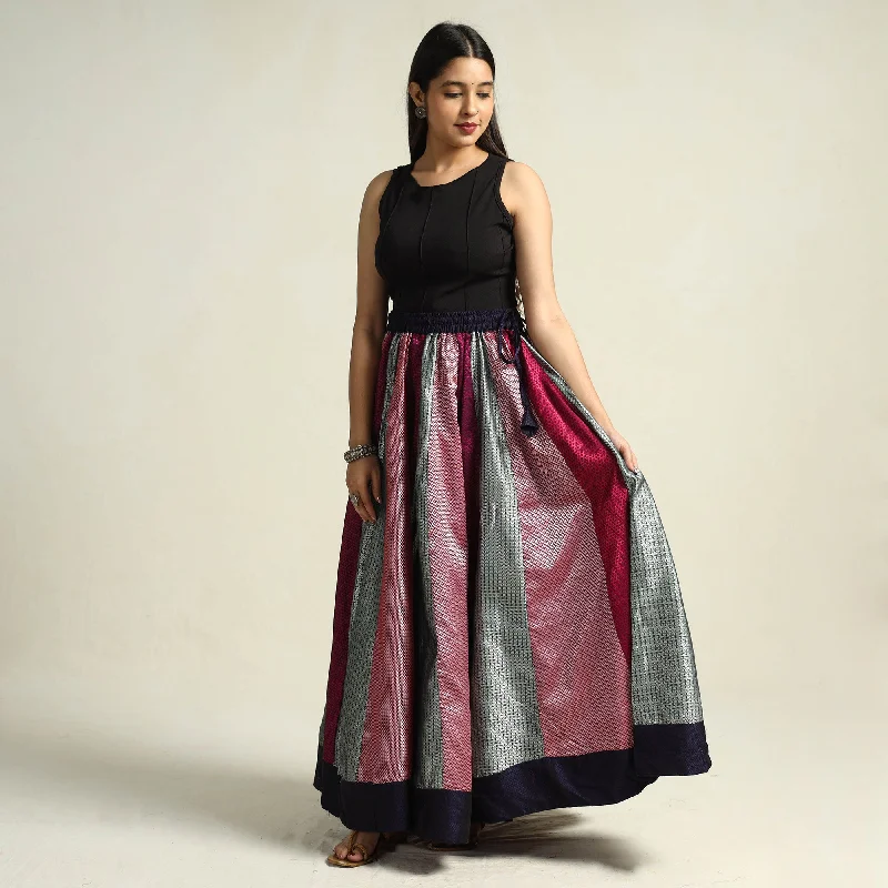 Women's Vintage Garments Multicolor - Khun Patchwork 24 Kali Cotton Long Skirt 18