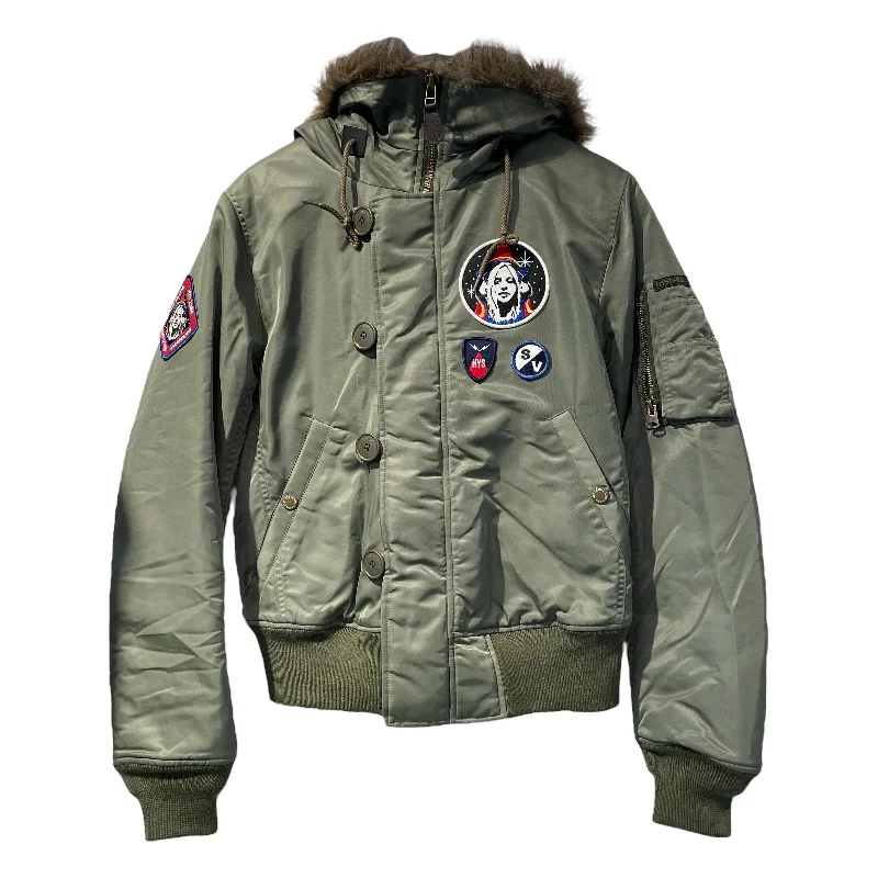 Big Savings HYSTERIC GLAMOUR/Jacket/S/Khaki/Nylon/01193AB02