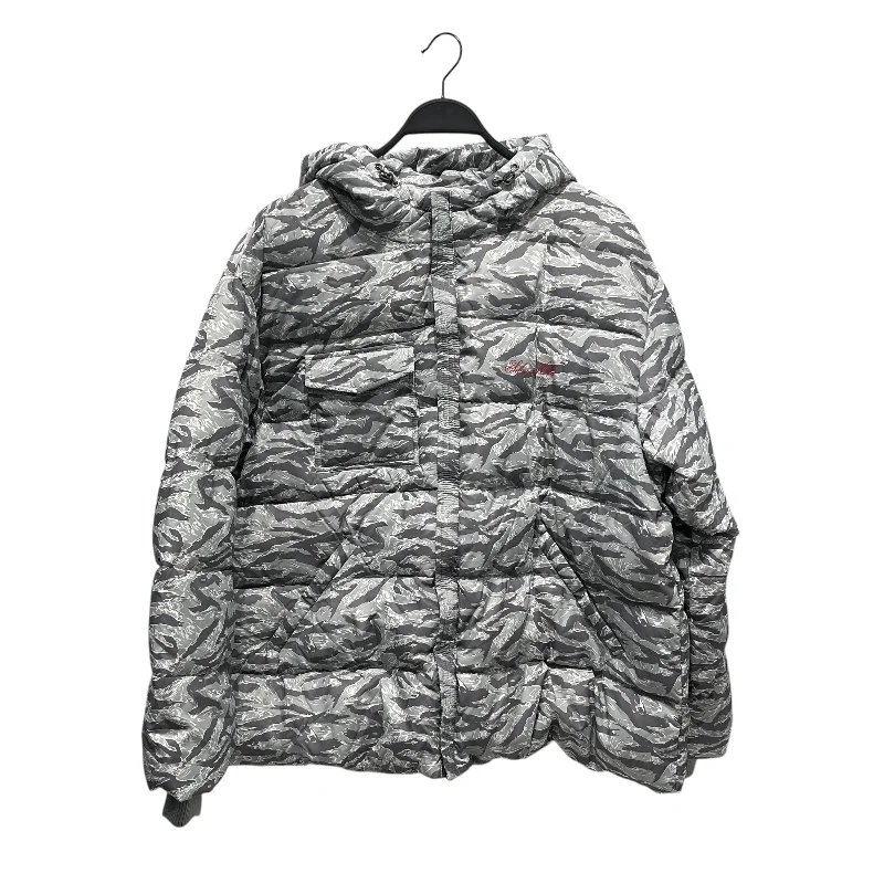 Classic Women's Apparel SIBERIA HILLS/Puffer Coat/L/All Over Print/Nylon/GRY/