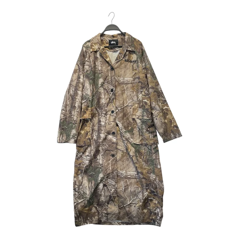 Affordable Women's Fashion STUSSY/Jacket/S/Camouflage/Nylon/BRW/RealTree