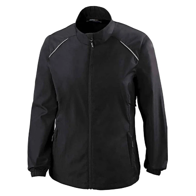 Shop Ladies Clothes Core 365 Women's Black Motivate Unlined Lightweight Jacket