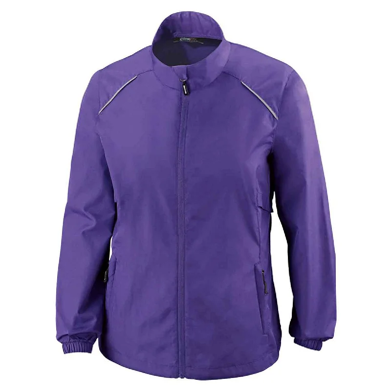 Casual Chic for Women Core 365 Women's Campus Purple Motivate Unlined Lightweight Jacket