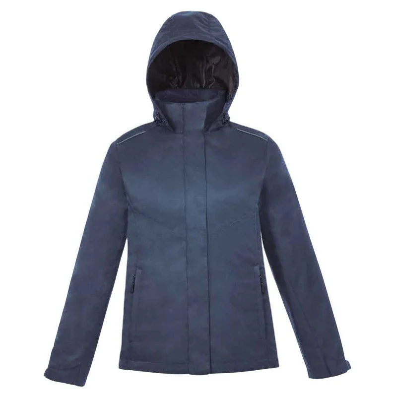 Clothing Sales Core 365 Women's Classic Navy Region 3-in-1 Jacket with Fleece Liner