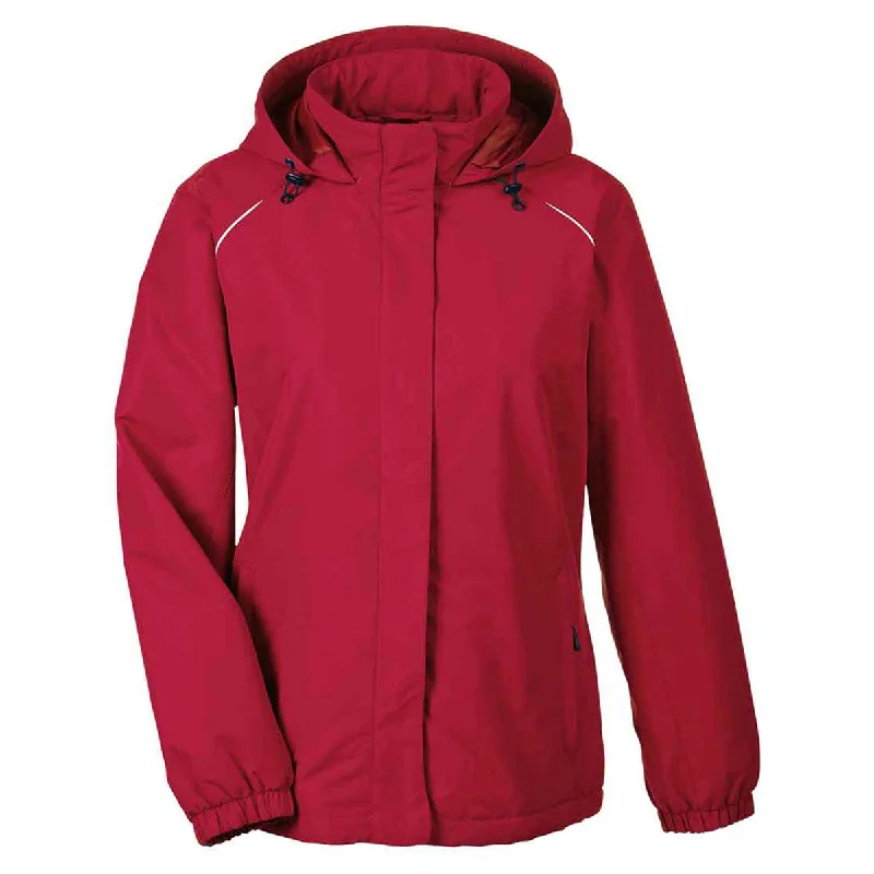 Women's Clothing Sale Core 365 Women's Classic Red Profile Fleece-Lined All-Season Jacket