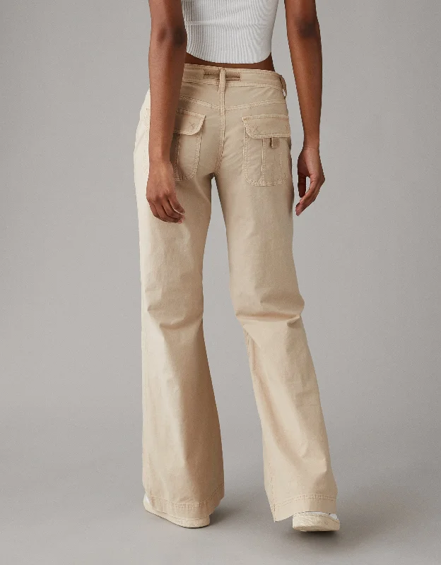 Outfits Ideas AE Low-Rise Baggy Flare Pant